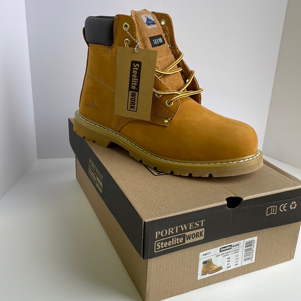 44.) Portwest Steel Toe Boots